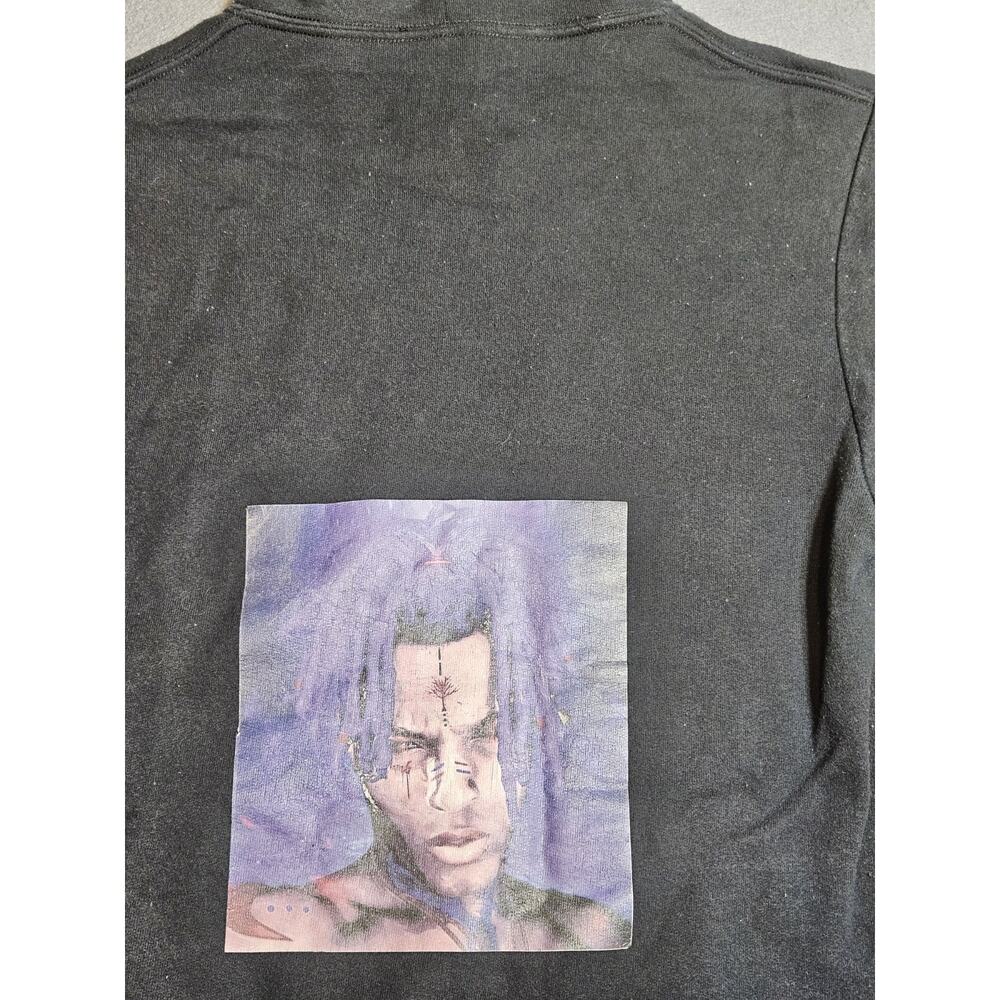Xxxtentacion Hoodie Mens Small Black Pullover Sweatshirt Fruit Of The Loom - Picture 8 of 8